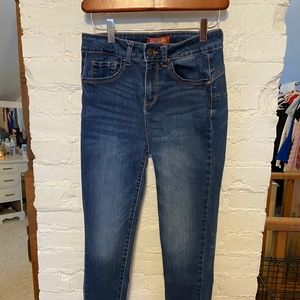 Dark blue skinny jeans -size 4